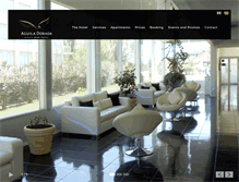 Tablet Screenshot of hotelaguiladorada.com